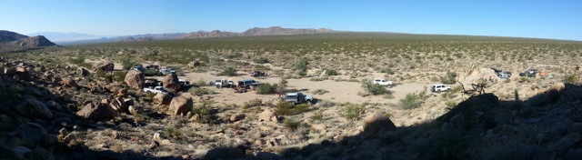 View of the whole camp