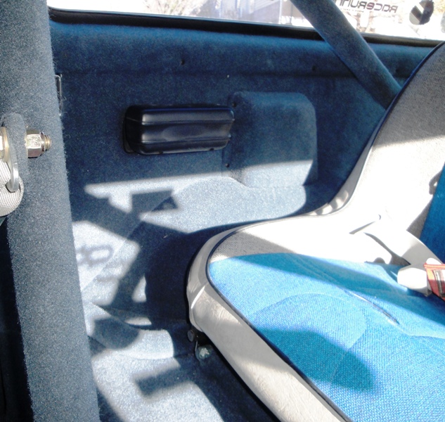 Rear Seat Floor and Quarter Panel Detail