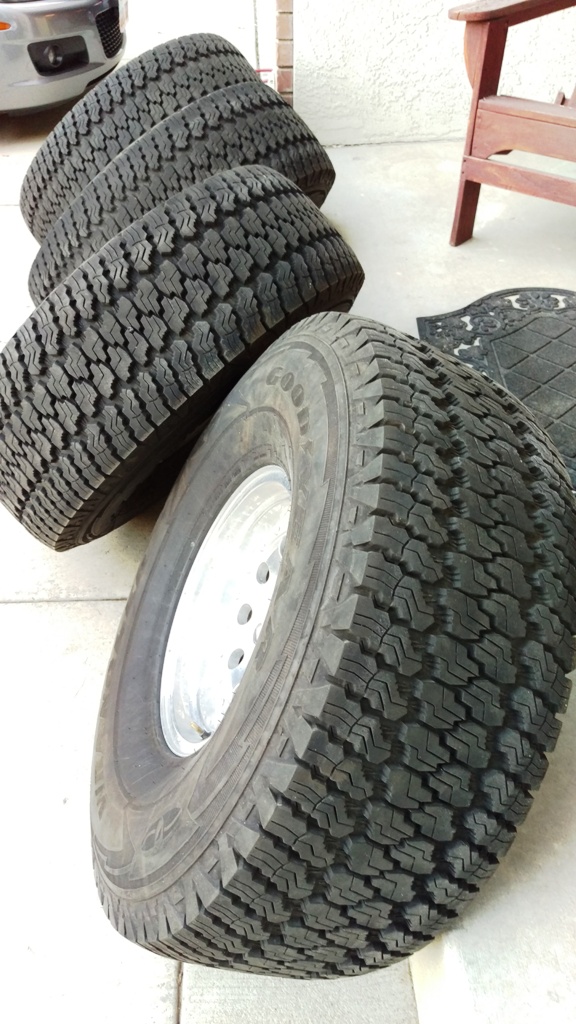 Goodyear Silent Armors in 35x12.50R15 (no longer made in that size...)