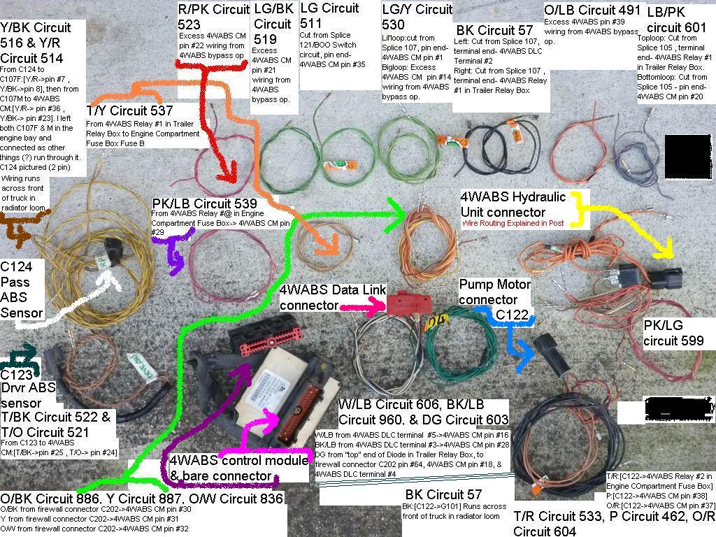 colors pin#'s circuits routing