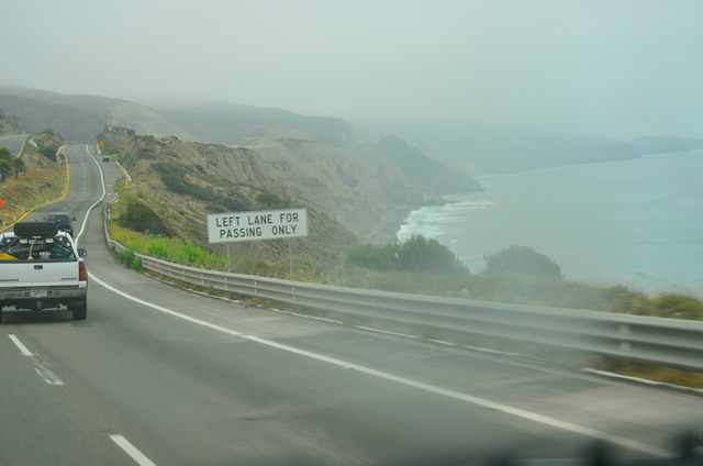 The coming down into Ensenada