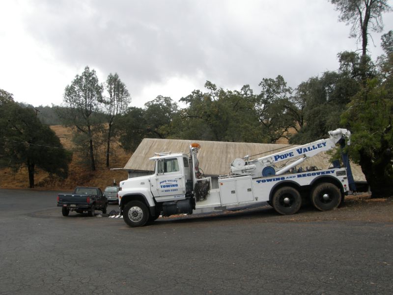 welcome to pope valley towing.