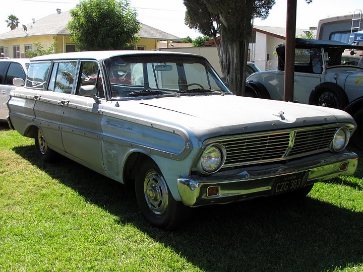 Here she is at her first show... the only car with hand brushed primer!