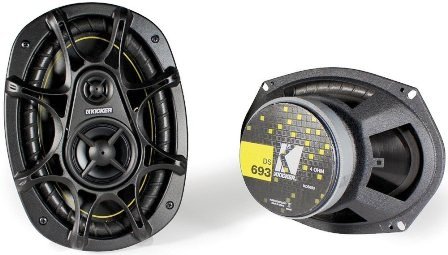 Kicker DS693 6x9" 3-ways for the Rear Quarter Panels (Stock Location)
