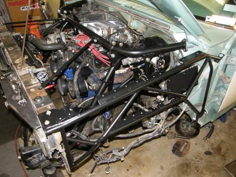 coil over hoops and core support
