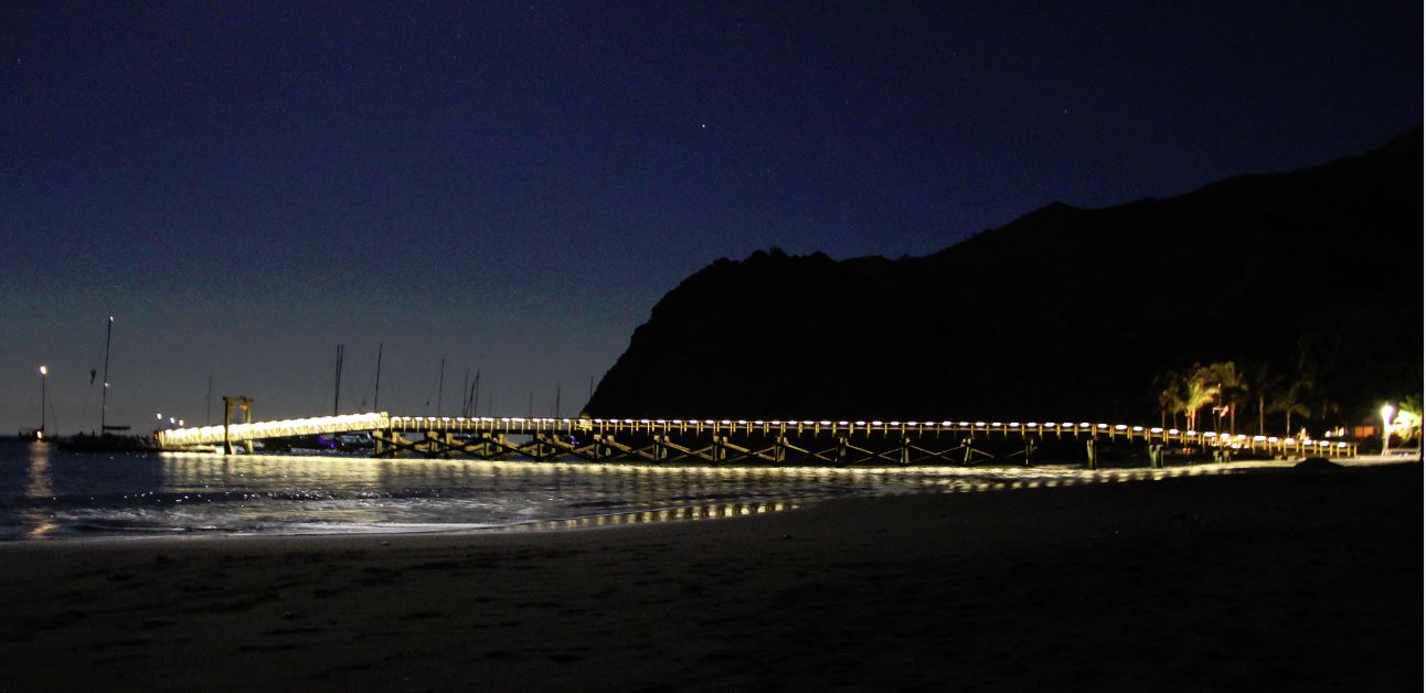 8-29-15 Whites Landing pier at night snip.jpg