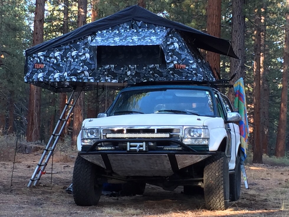 camping in Mammoth