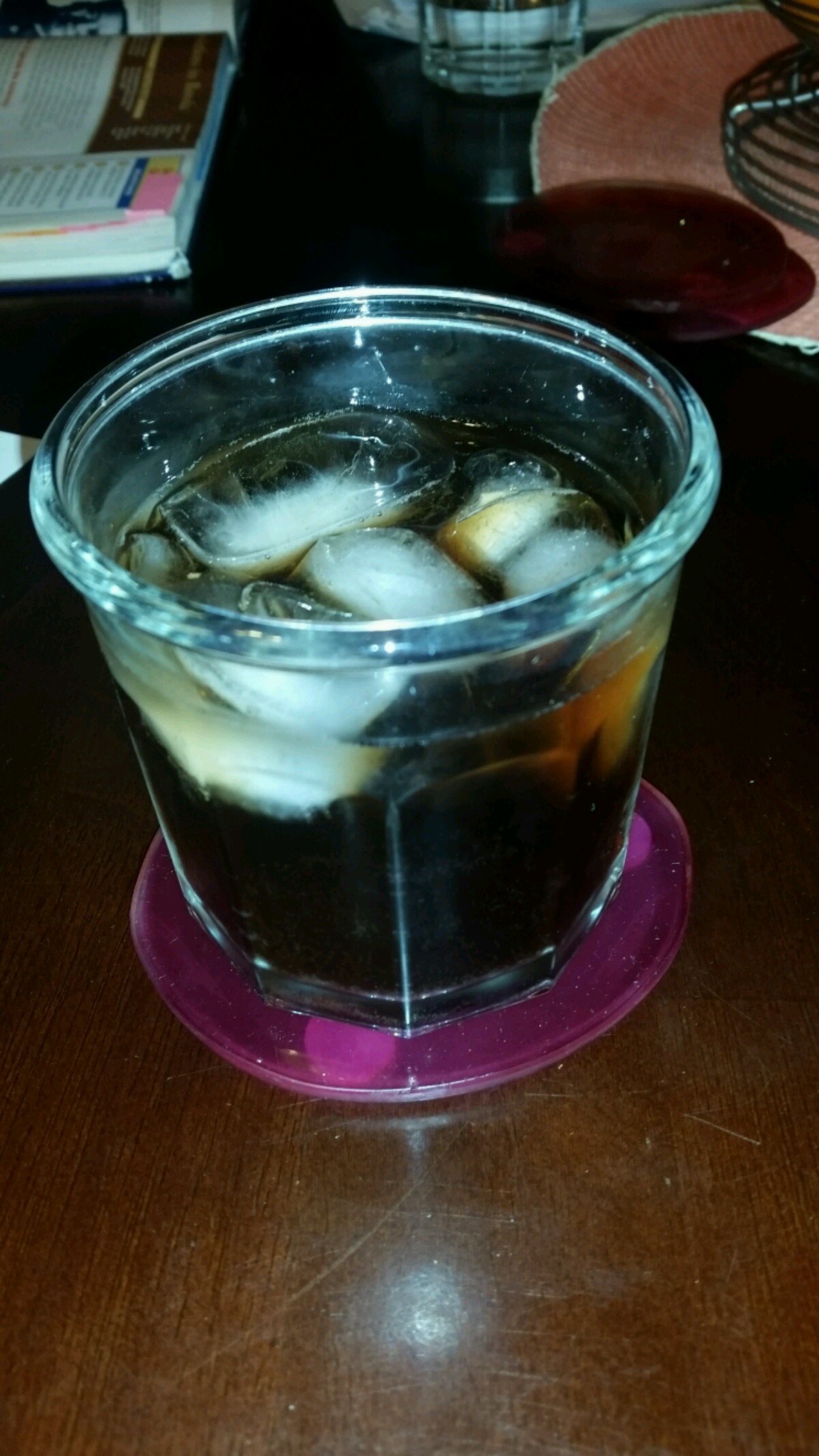 My reward! Very strong Jack and Coke!
