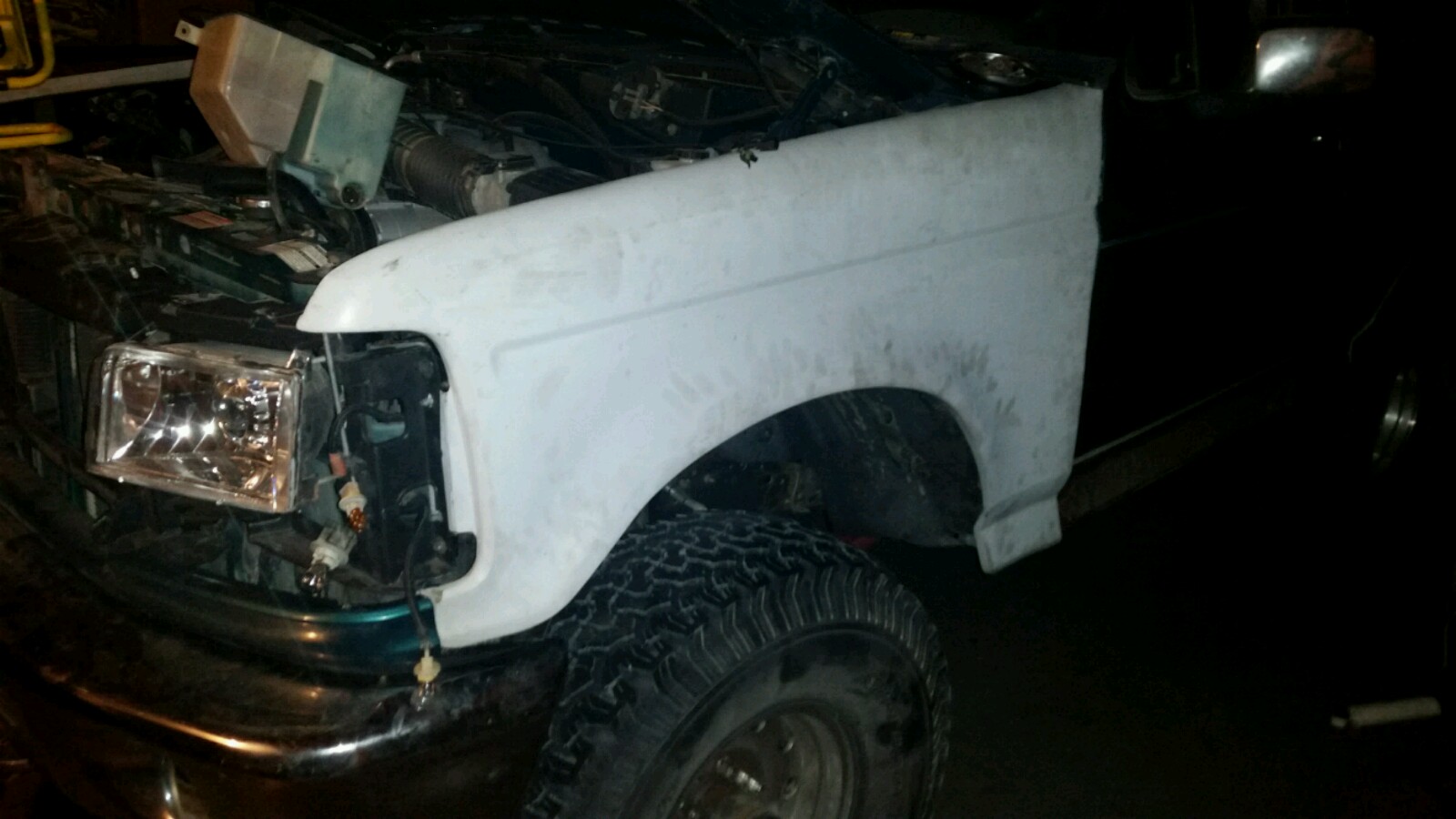 Passenger side complete!