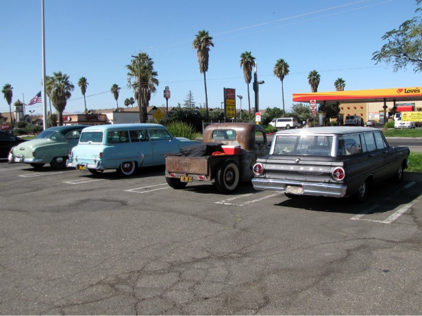 Pit stop.