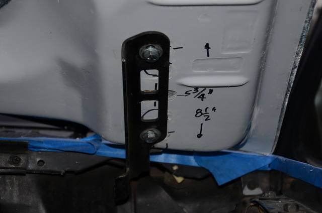 hinges mounted