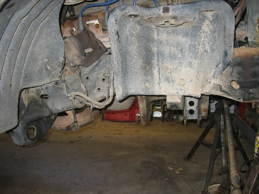 Front is getting stripped.