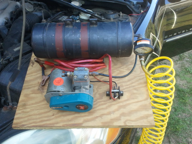 Compressor and tank